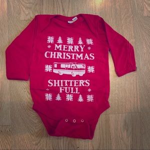National Lampoon Baby Christmas Onesie